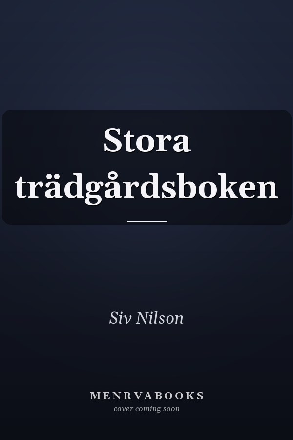 Stora trädgårdsboken