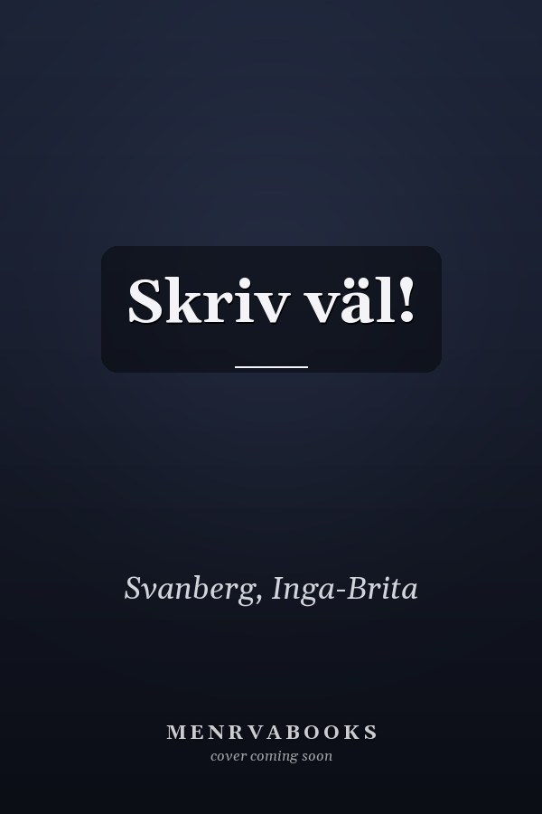 Skriv väl!