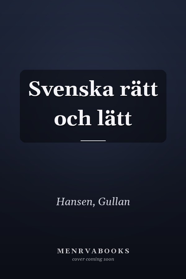 Svenska rätt och lätt