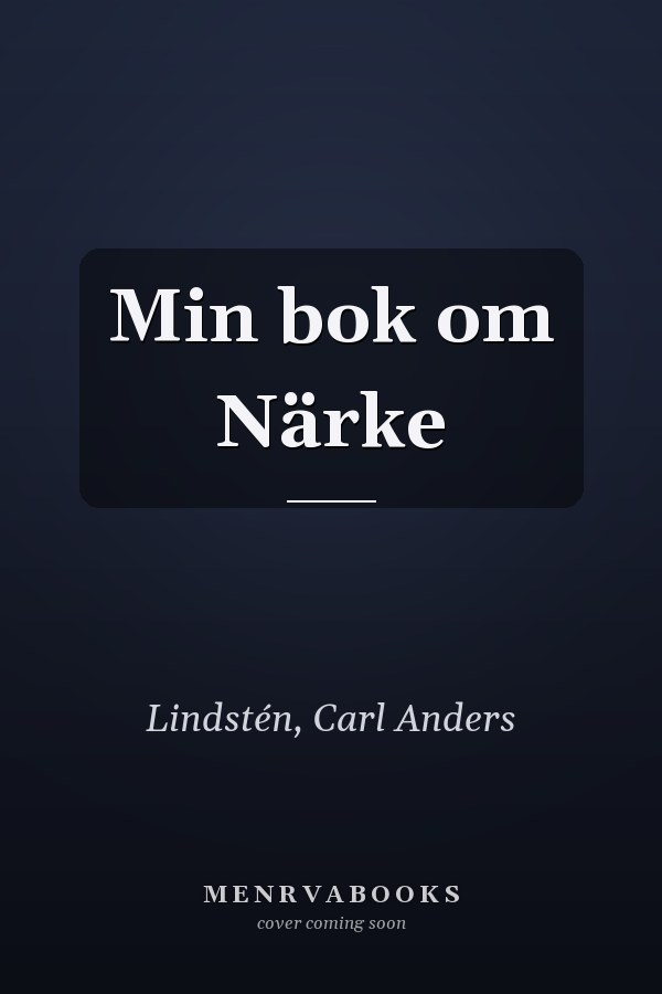 Min bok om Närke