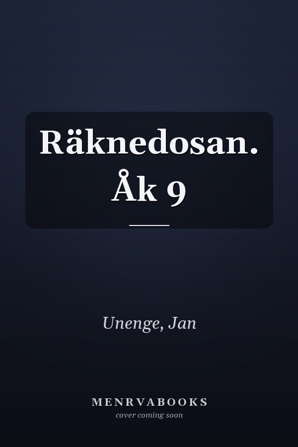 Räknedosan. Åk 9