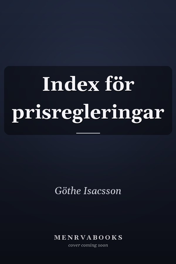Index för prisregleringar