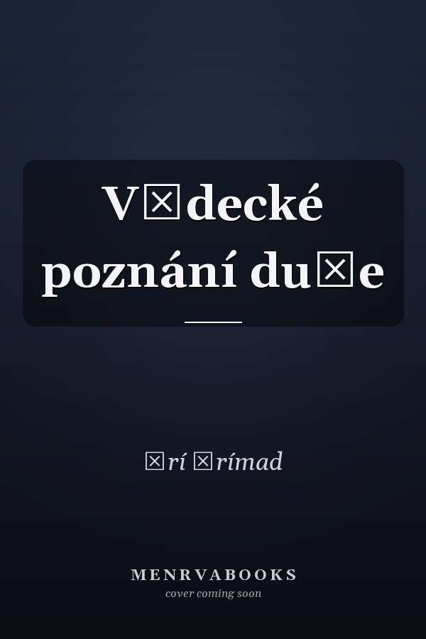 Vědecké poznání duše