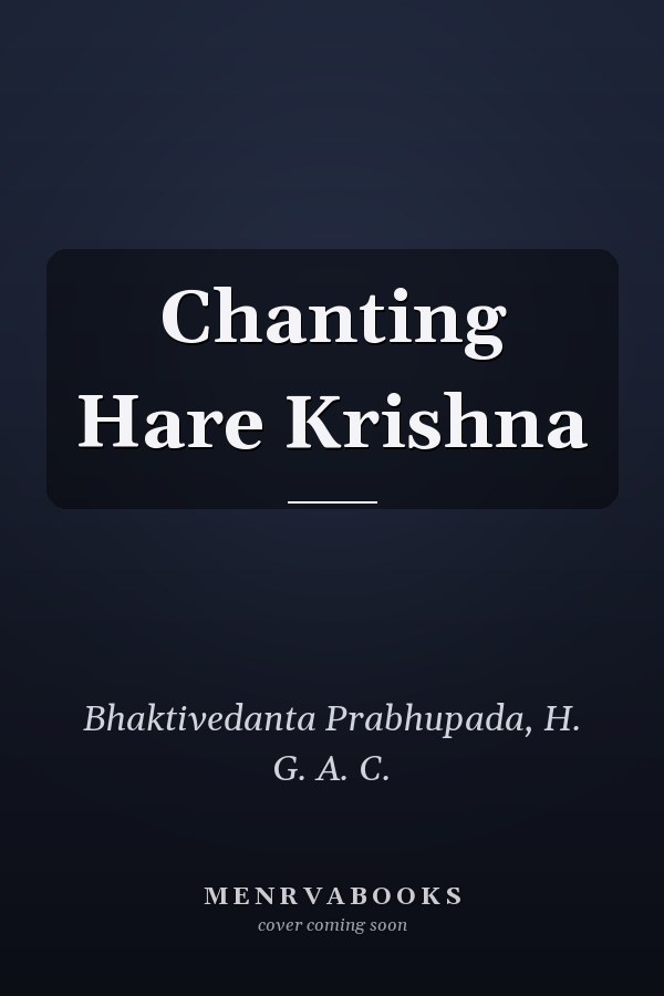 Chanting Hare Krishna