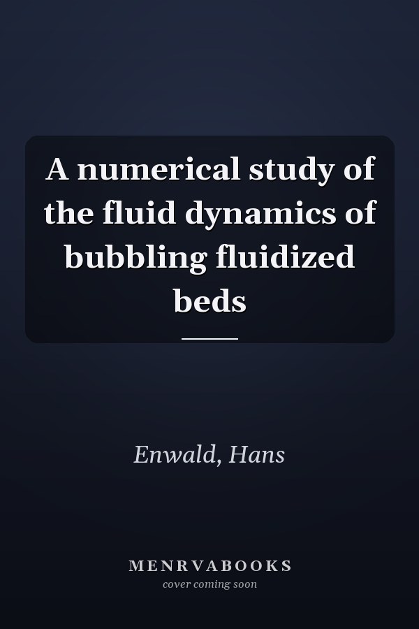 A numerical study of the fluid dynamics of bubbling fluidized beds