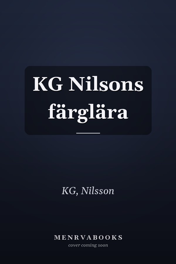 KG Nilsons färglära