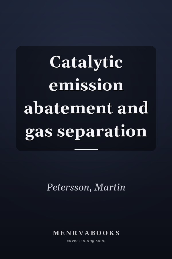 Catalytic emission abatement and gas separation