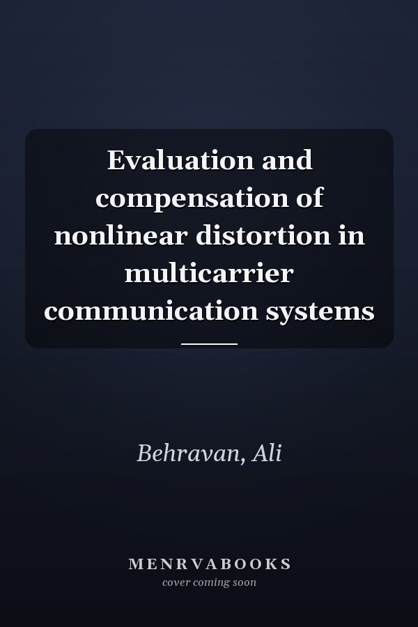 Evaluation and compensation of nonlinear distortion in multicarrier communication systems
