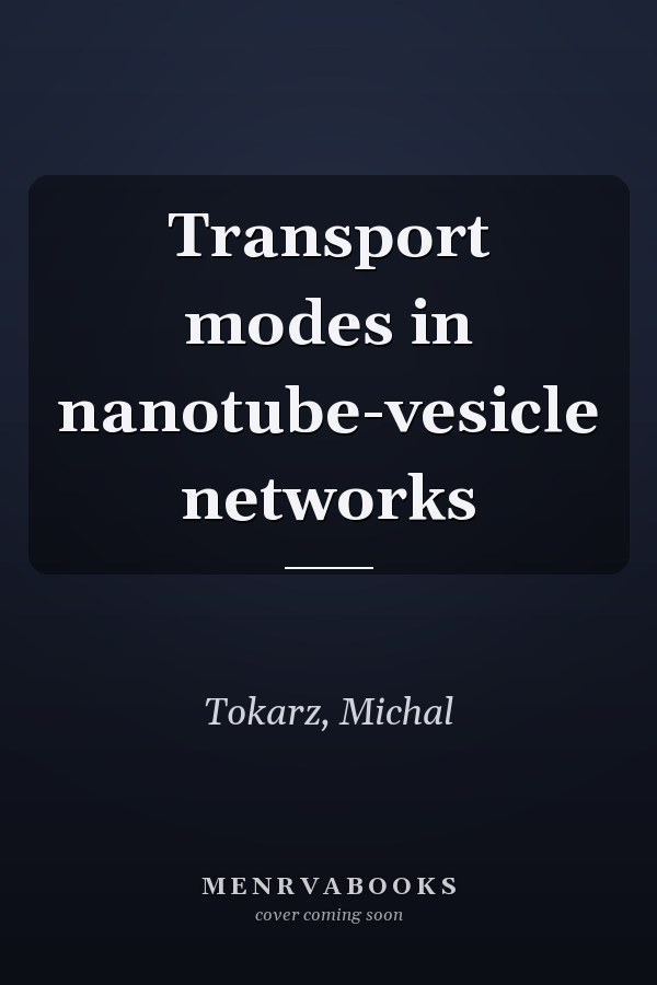 Transport modes in nanotube-vesicle networks