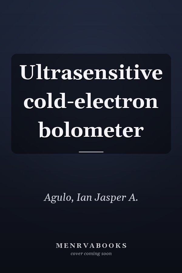 Ultrasensitive cold-electron bolometer