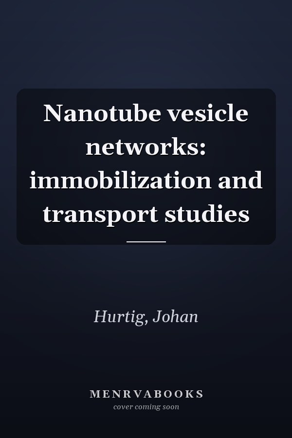 Nanotube vesicle networks: immobilization and transport studies