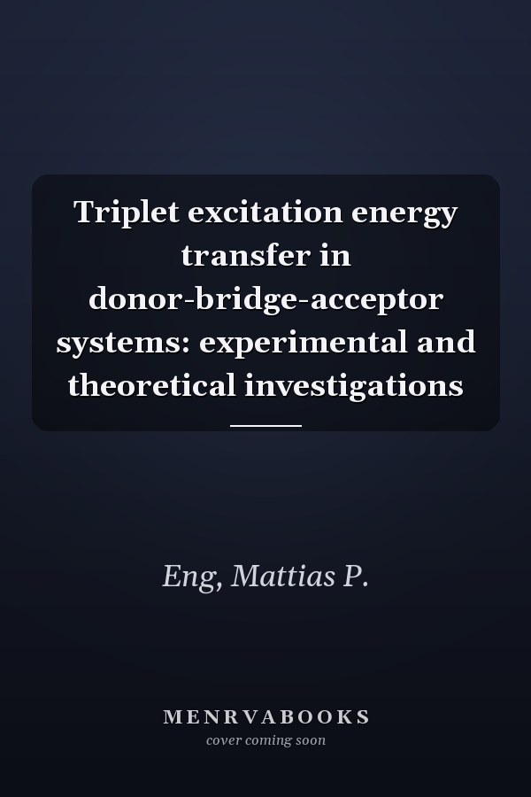 Triplet excitation energy transfer in donor-bridge-acceptor systems: experimental and theoretical investigations