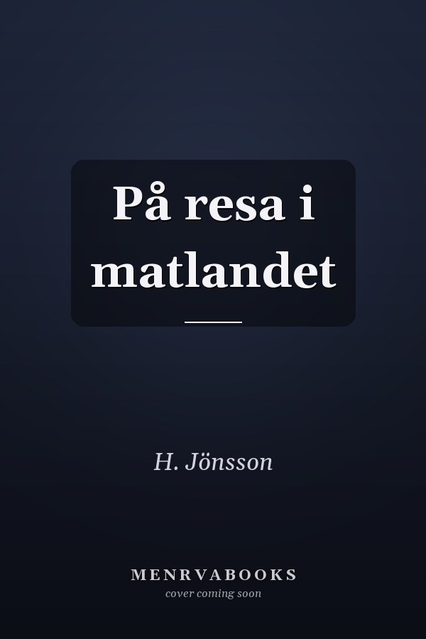 På resa i matlandet