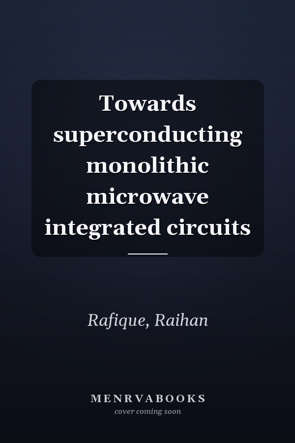 Towards superconducting monolithic microwave integrated circuits