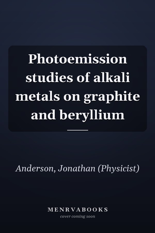 Photoemission studies of alkali metals on graphite and beryllium