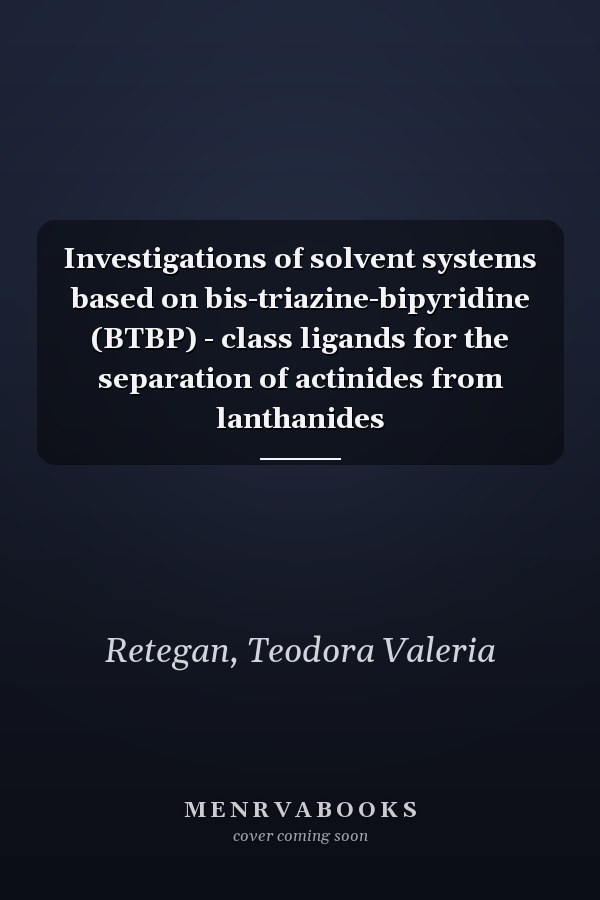 Investigations of solvent systems based on bis-triazine-bipyridine (BTBP) - class ligands for the separation of actinides from lanthanides