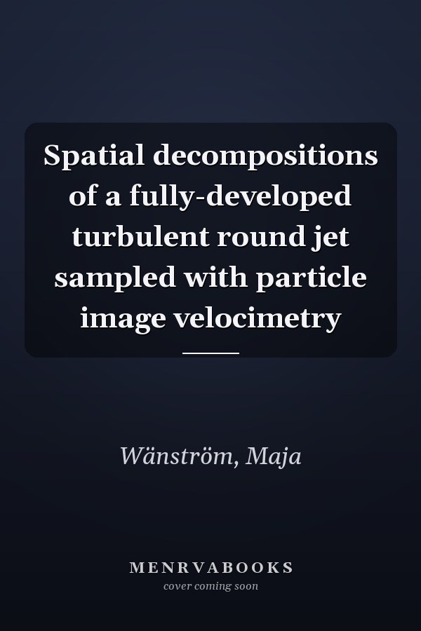 Spatial decompositions of a fully-developed turbulent round jet sampled with particle image velocimetry