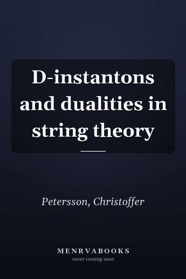 D-instantons and dualities in string theory