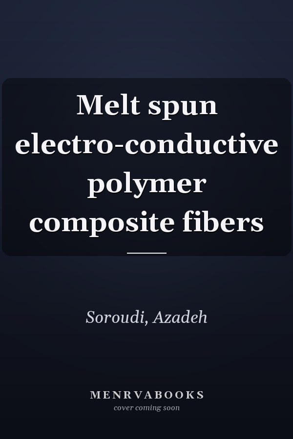 Melt spun electro-conductive polymer composite fibers