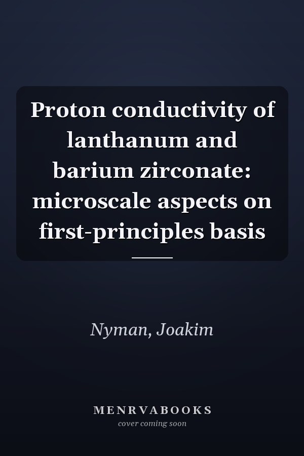Proton conductivity of lanthanum and barium zirconate: microscale aspects on first-principles basis