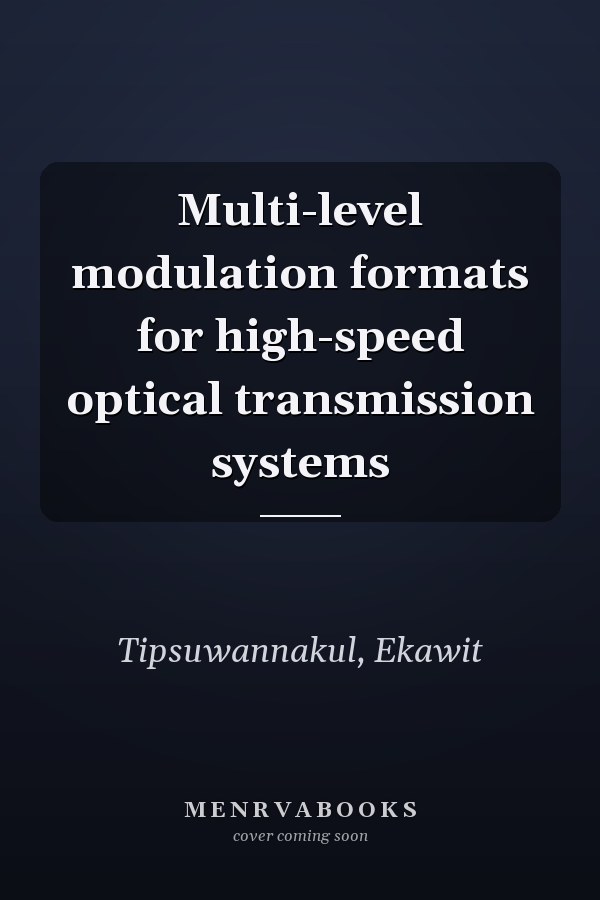 Multi-level modulation formats for high-speed optical transmission systems
