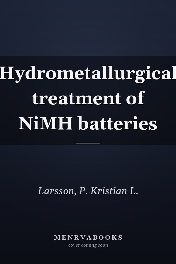 Hydrometallurgical treatment of NiMH batteries