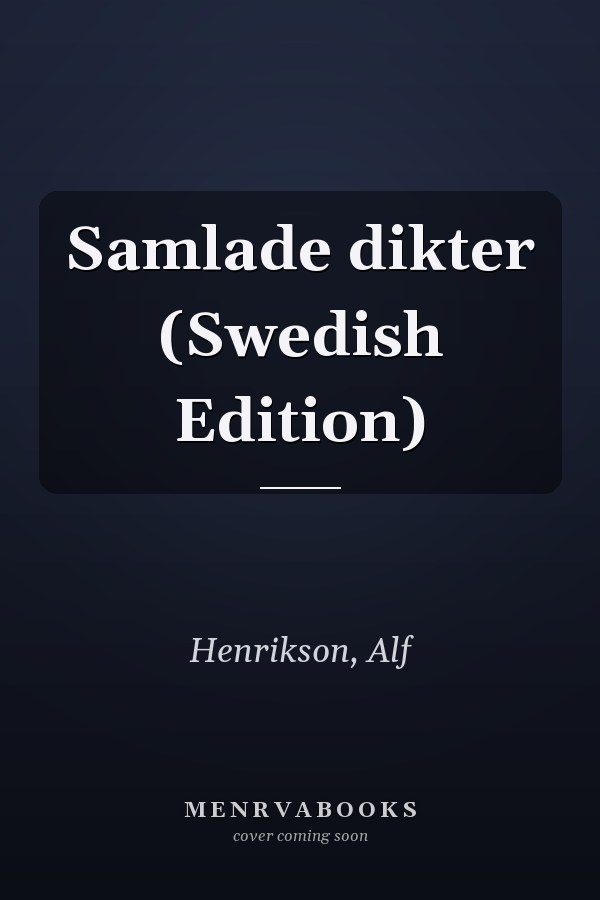 Samlade dikter (Swedish Edition)