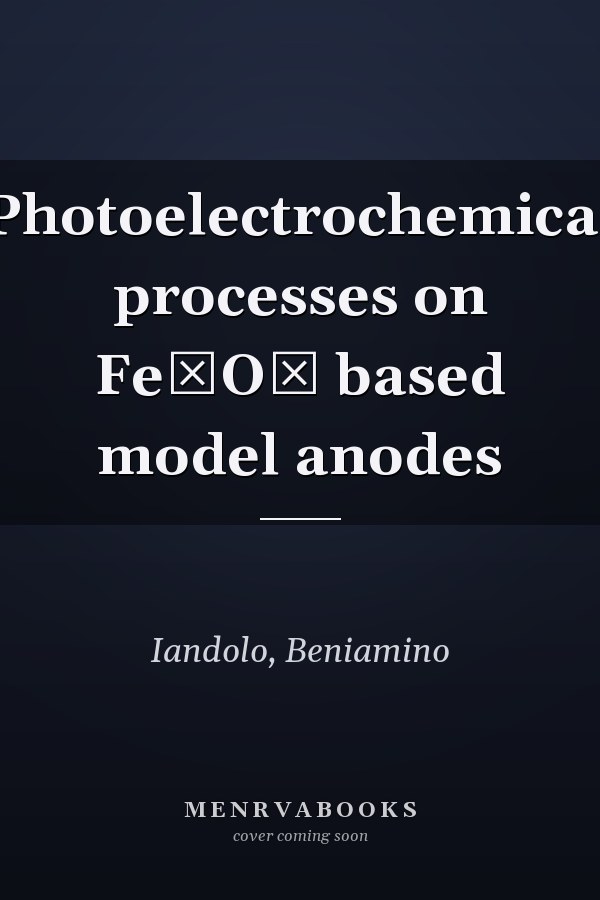 Photoelectrochemical processes on Fe₂O₃ based model anodes