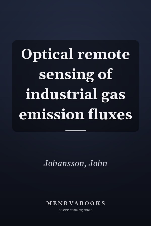 Optical remote sensing of industrial gas emission fluxes