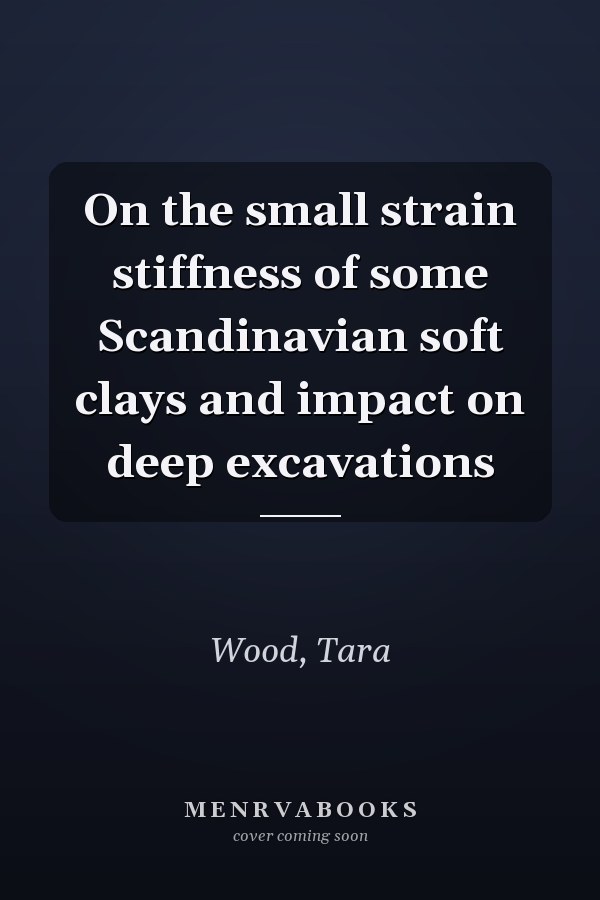 On the small strain stiffness of some Scandinavian soft clays and impact on deep excavations