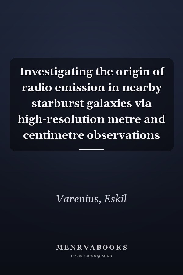 Investigating the origin of radio emission in nearby starburst galaxies via high-resolution metre and centimetre observations
