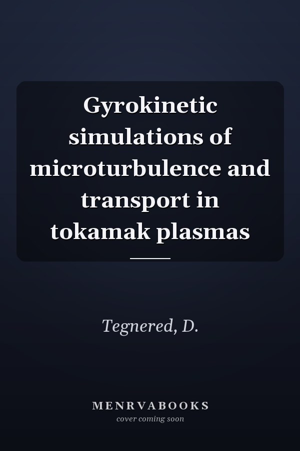 Gyrokinetic simulations of microturbulence and transport in tokamak plasmas
