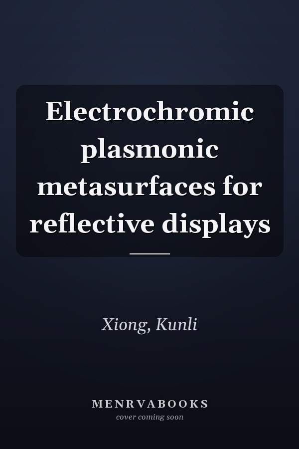 Electrochromic plasmonic metasurfaces for reflective displays