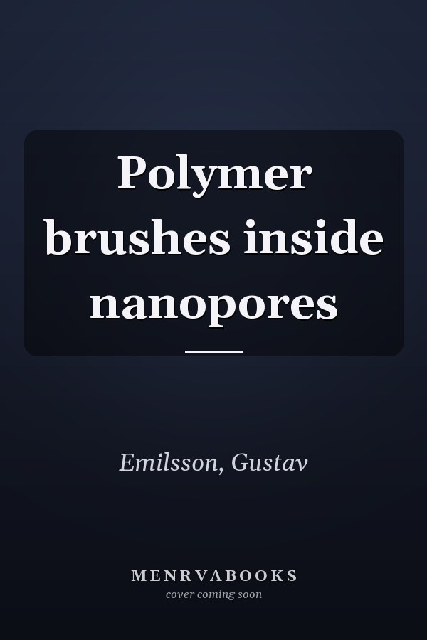 Polymer brushes inside nanopores