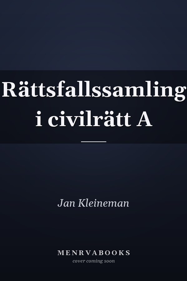 Rättsfallssamling i civilrätt A