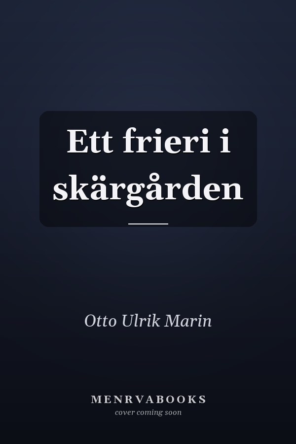 Ett frieri i skärgården