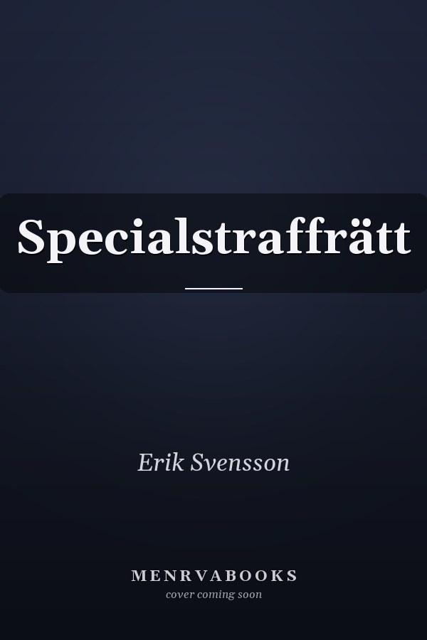 Specialstraffrätt