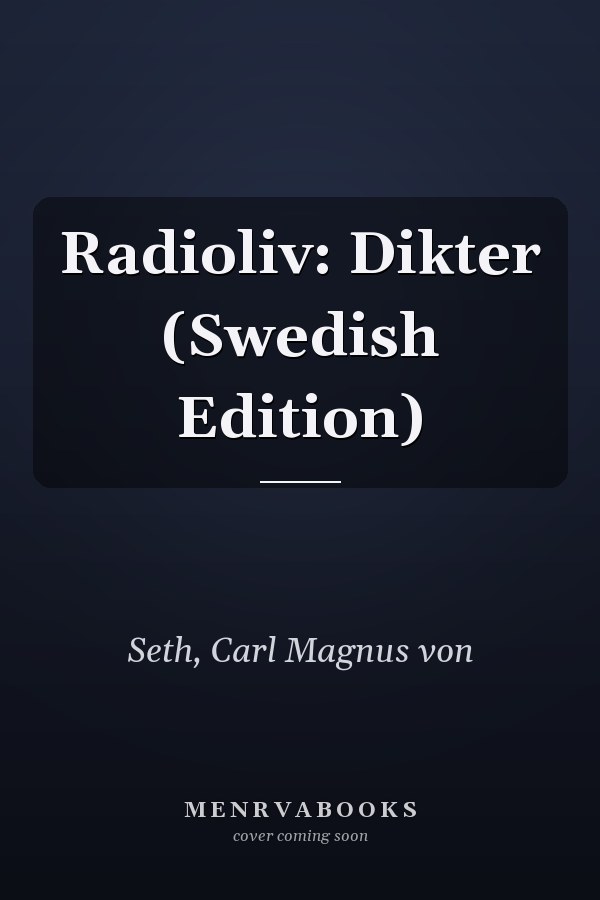 Radioliv: Dikter (Swedish Edition)