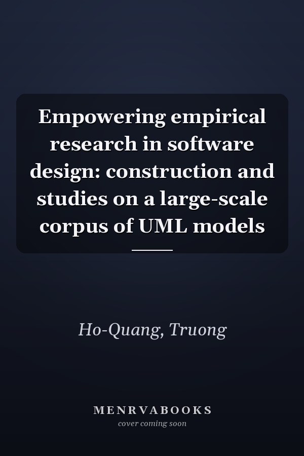 Empowering empirical research in software design: construction and studies on a large-scale corpus of UML models