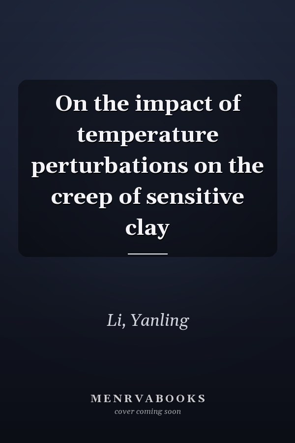 On the impact of temperature perturbations on the creep of sensitive clay