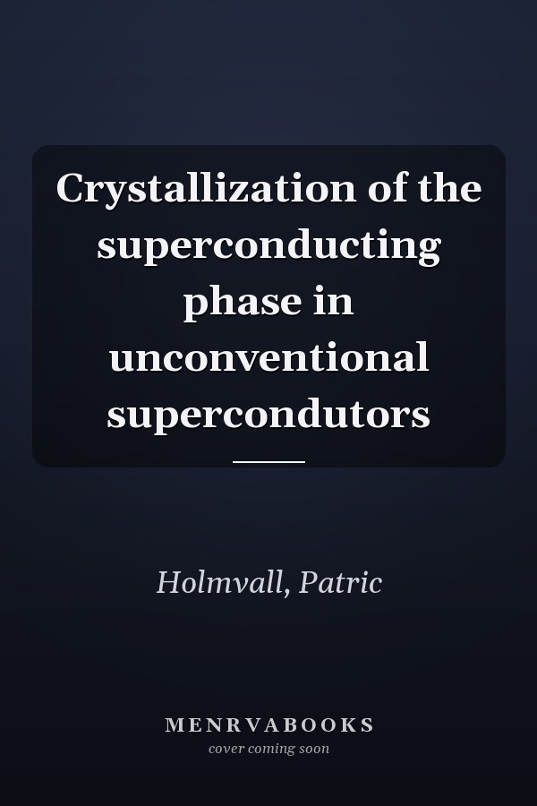 Crystallization of the superconducting phase in unconventional supercondutors
