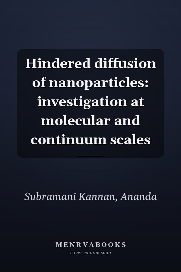 Hindered diffusion of nanoparticles: investigation at molecular and continuum scales