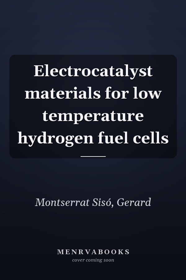 Electrocatalyst materials for low temperature hydrogen fuel cells