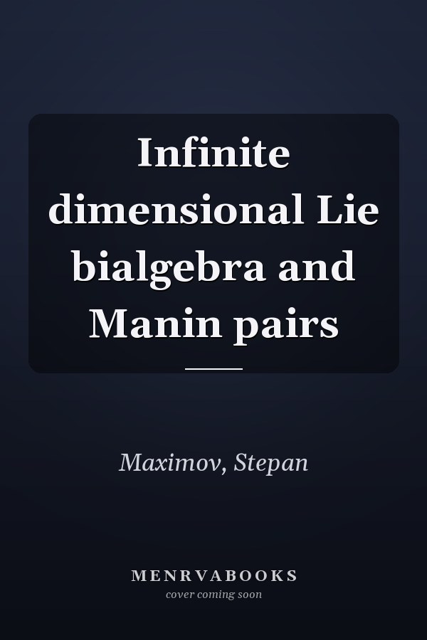 Infinite dimensional Lie bialgebra and Manin pairs