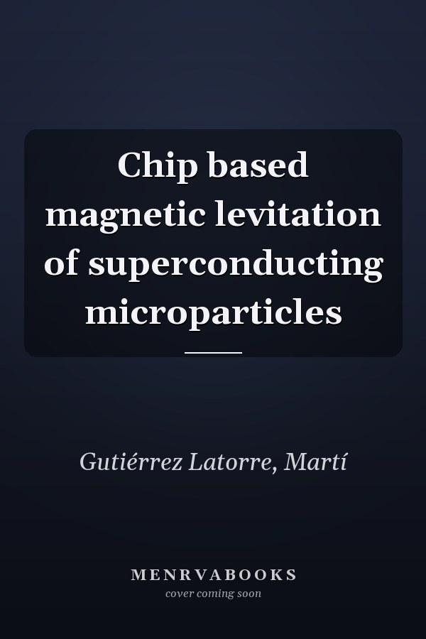 Chip based magnetic levitation of superconducting microparticles