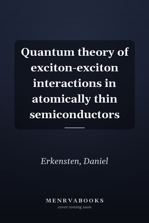Quantum theory of exciton-exciton interactions in atomically thin semiconductors