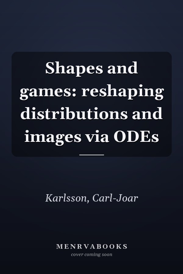 Shapes and games: reshaping distributions and images via ODEs