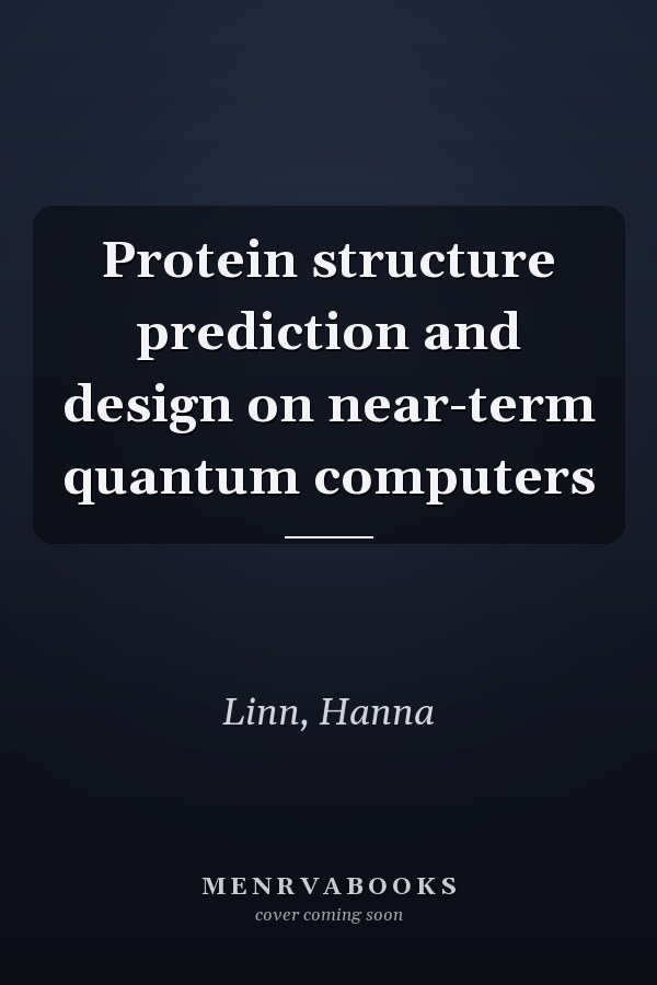 Protein structure prediction and design on near-term quantum computers