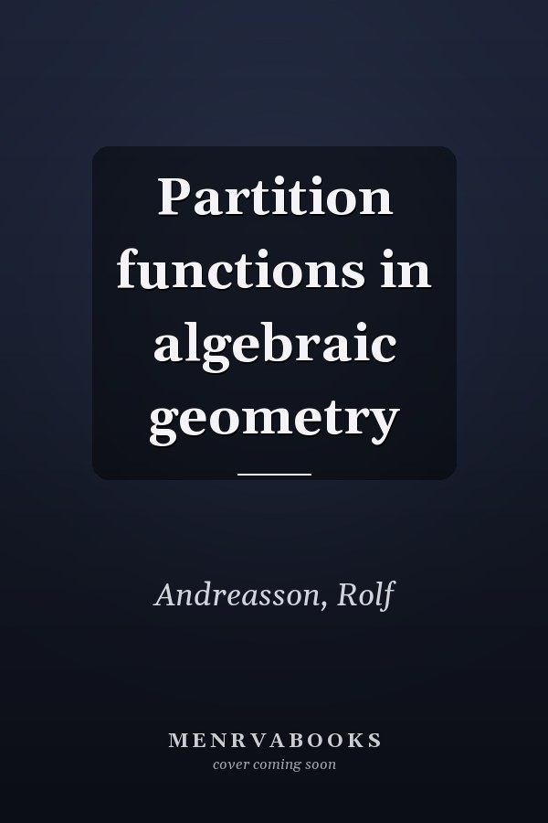 Partition functions in algebraic geometry