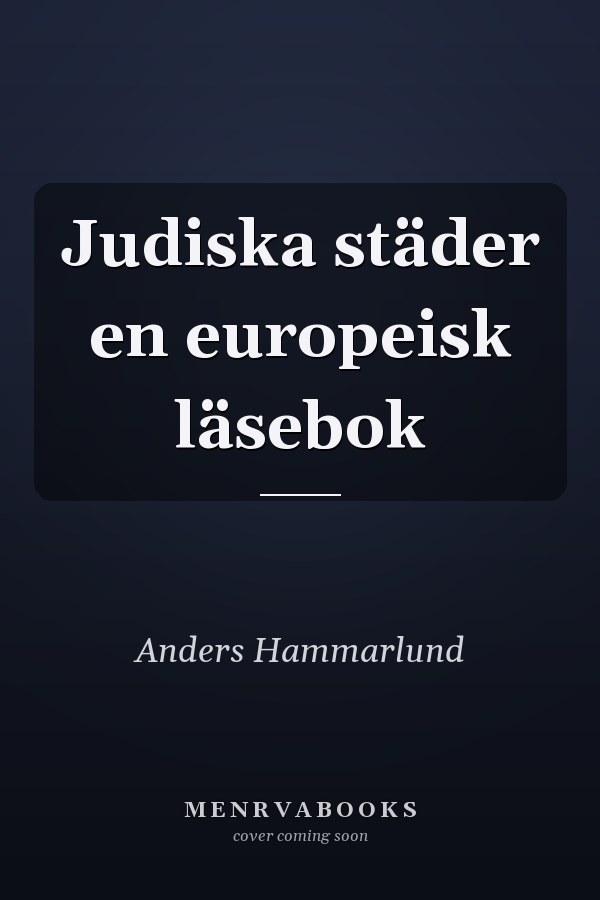Judiska städer en europeisk läsebok